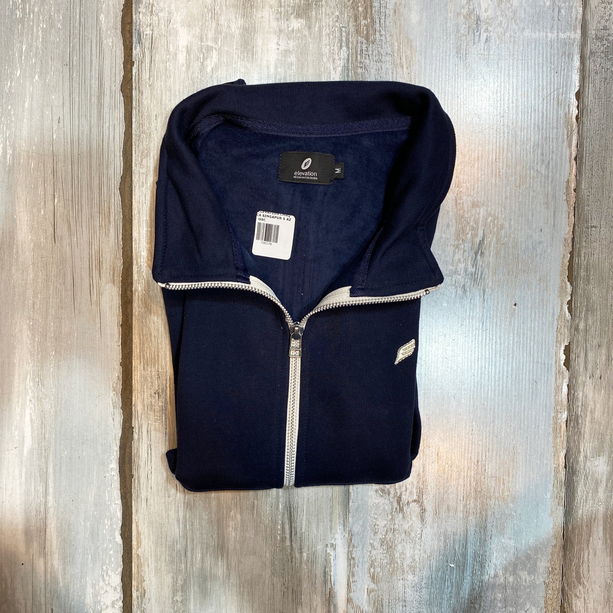 Chaqueta Singapur cuello redondo