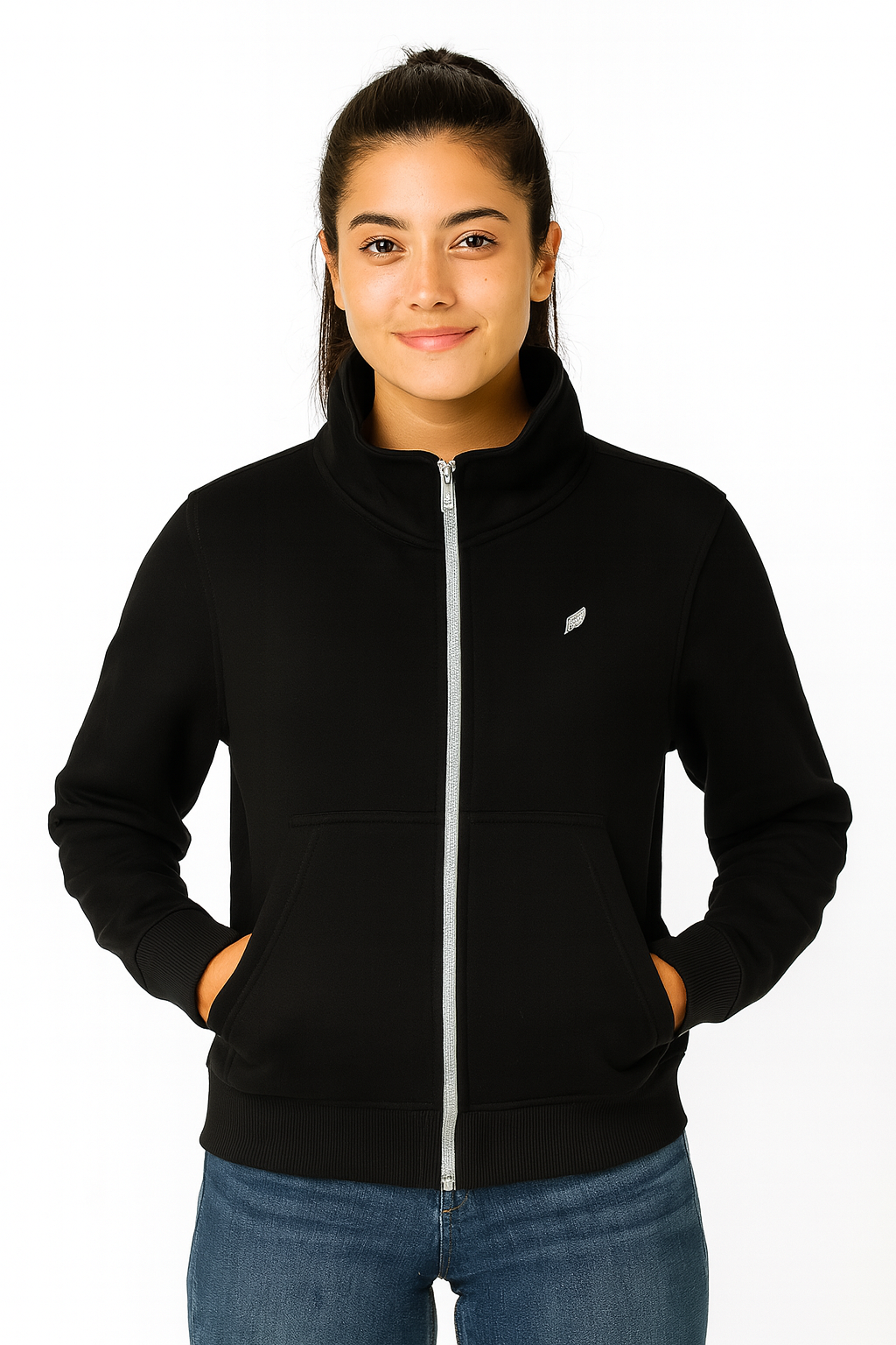 Chaqueta Singapur cuello redondo